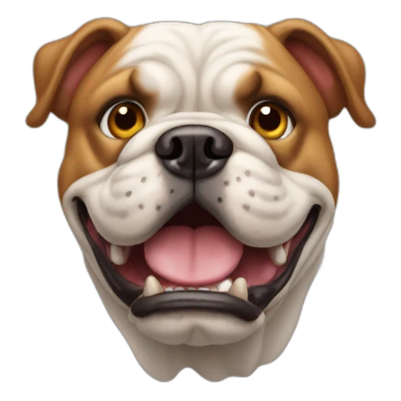 Bull dog sticker