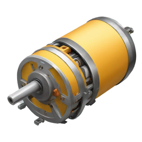 long and thin electric motor sticker