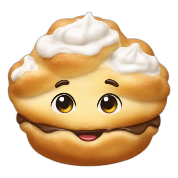 cream puff sticker