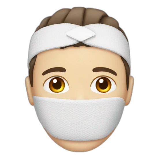head bandage sticker