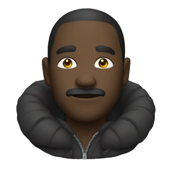 Un vieillard noir  sticker