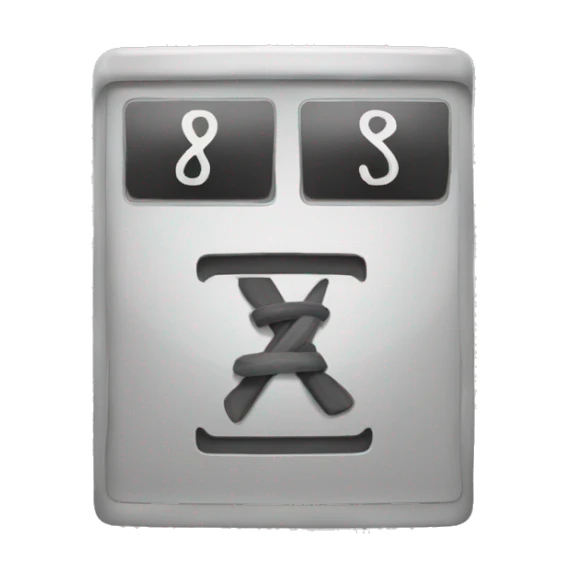 Draw a scale with blinking text 99.8kg sticker
