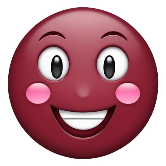 Maroon color emojis  sticker