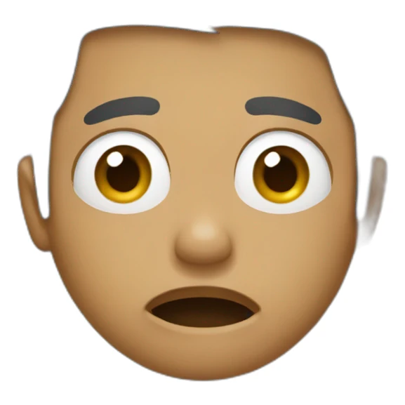 Brown artdirector crying sticker