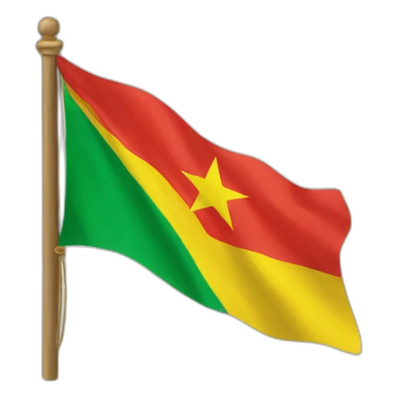 drapeau du togo sticker
