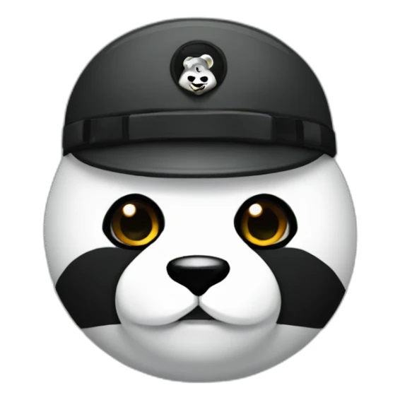army-panda sticker
