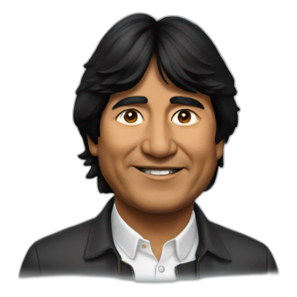 evo morales sticker