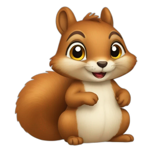 squrrel sticker