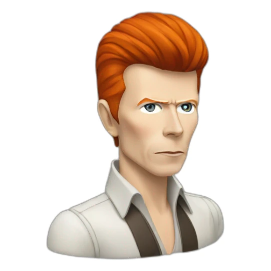 david bowie heroes sticker