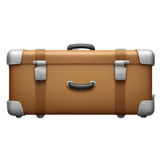 Suitcase with wheels sticker