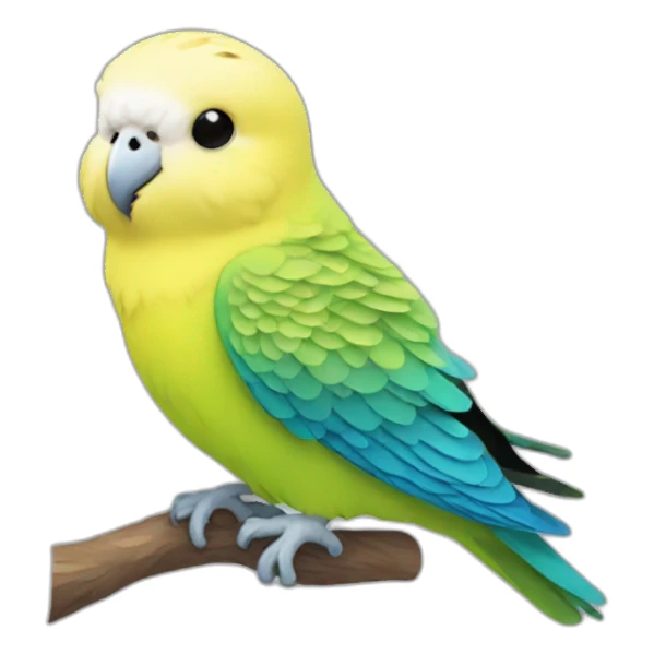 budgerigar sticker