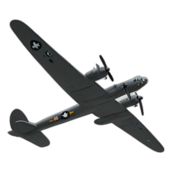 B-29 qui lache la bombe atomique sur Hiroshima sticker