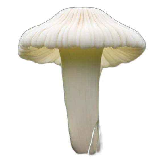 Maltese-in-a-coprinus-comatus-field sticker