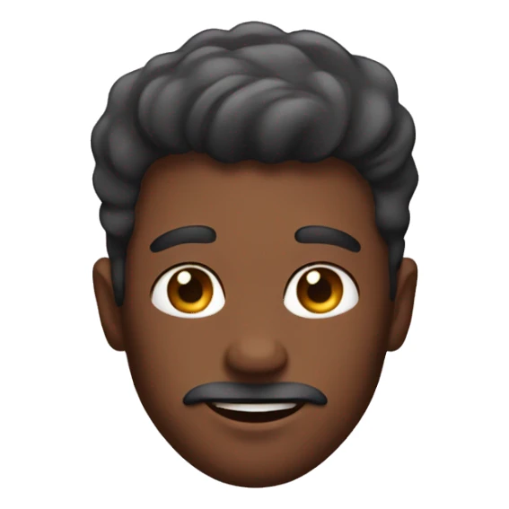 Man doing Skin care sticker