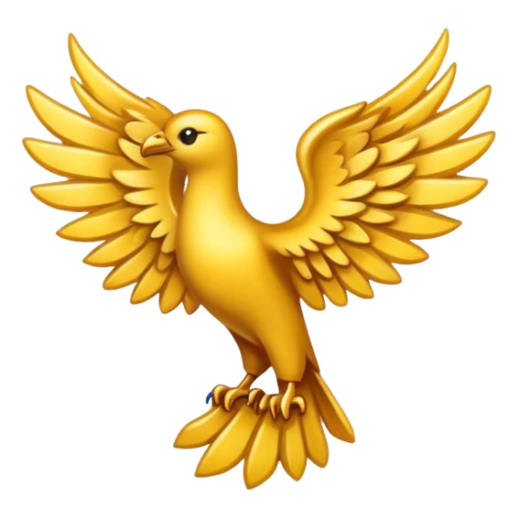 Make this emoji's right side wing 🪽 sticker