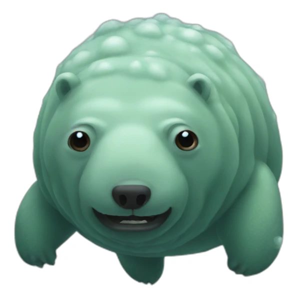 Water bear sticker