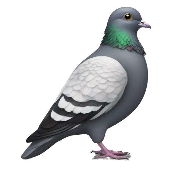 pigeon in a suit sticker
