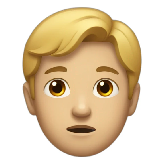 Lachender trauriger sticker