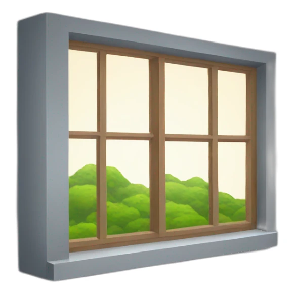 flat with a window sticker