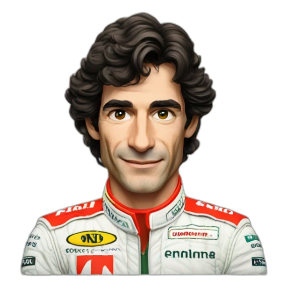 Ayrton Senna sticker