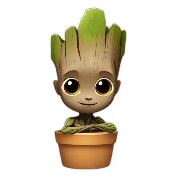 baby groot sticker