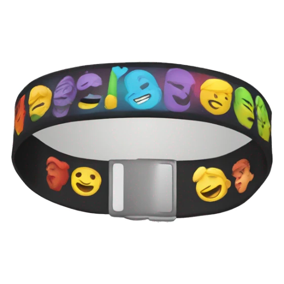 concert wristband sticker