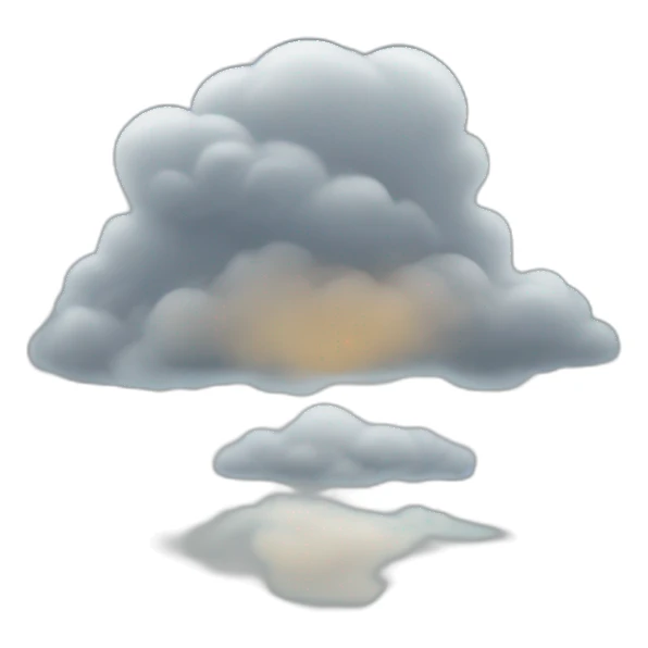 foggy weather sticker