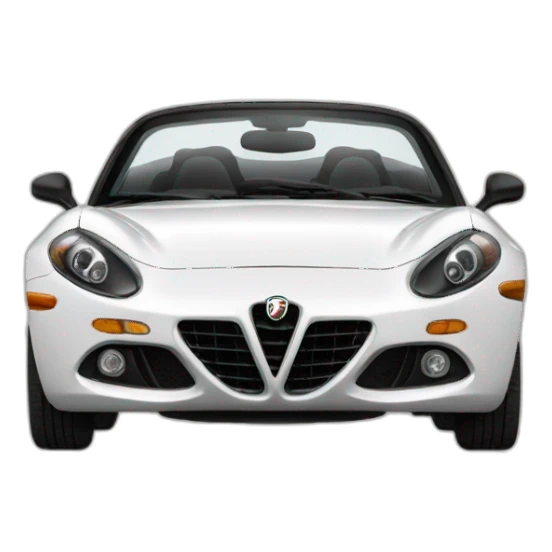 alfaromeo spider sticker