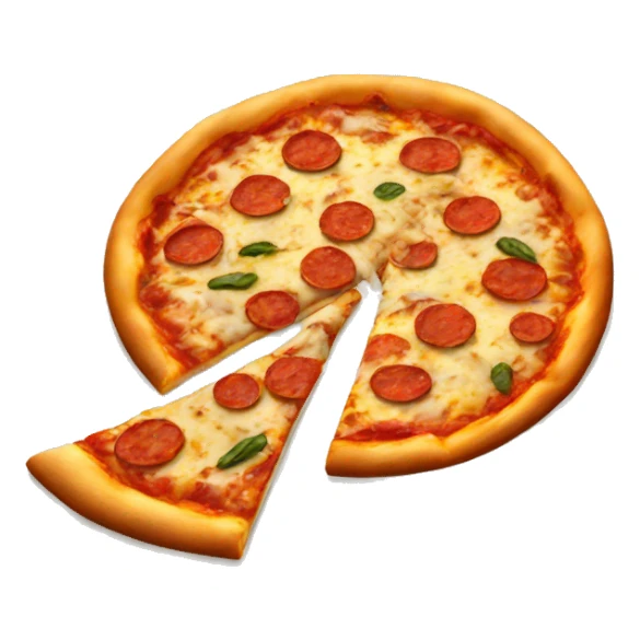 Sanal pizza sticker