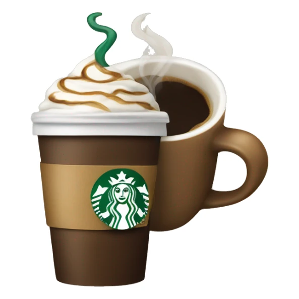 coffee, Starbucks sticker