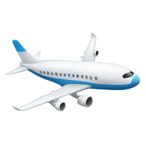 Airplane wearing a dress sticker