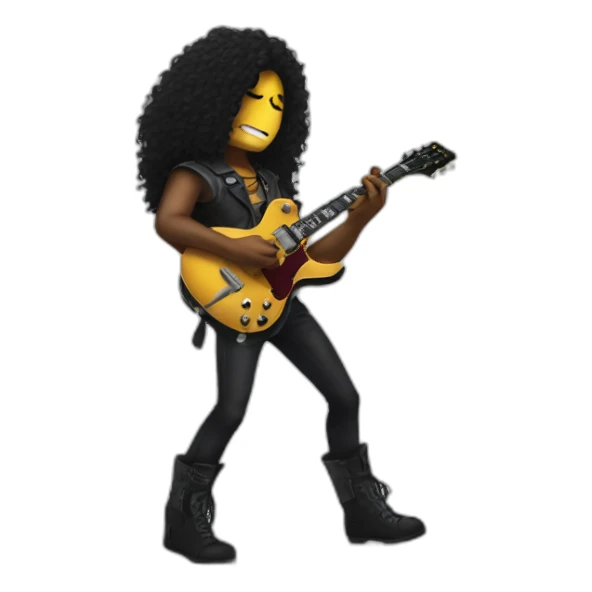 multiverse slash playing guitar sticker