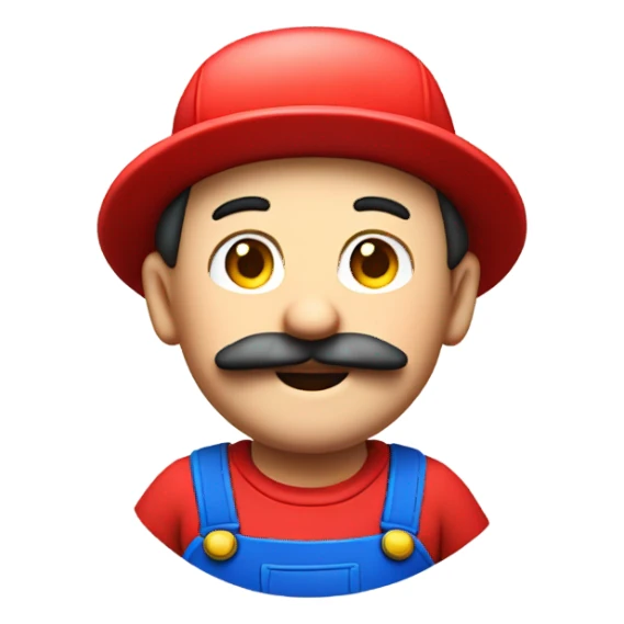 Red Mario sticker