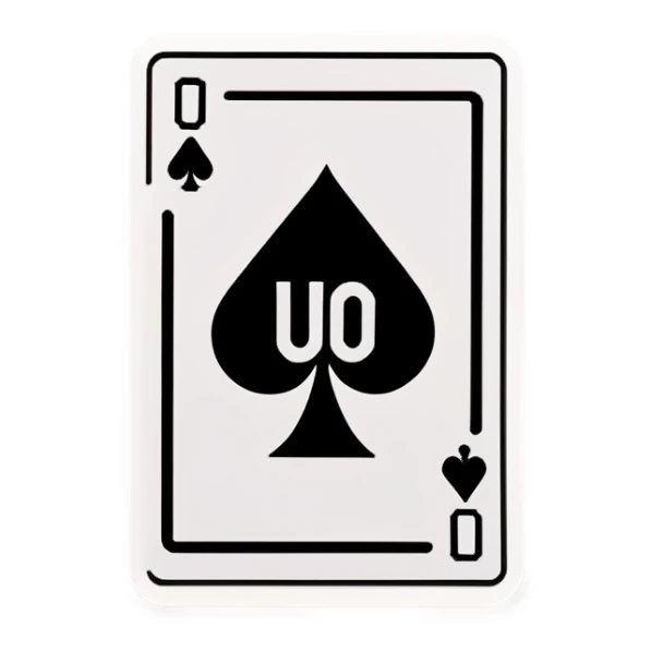 Uno Reverse Card sticker
