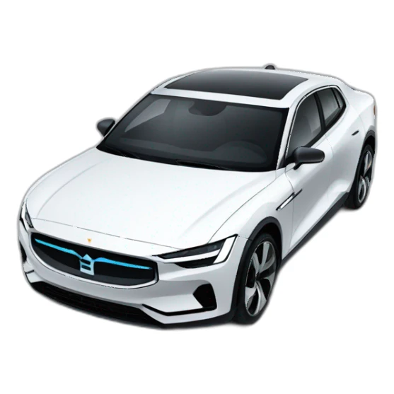 electric car polestar sticker
