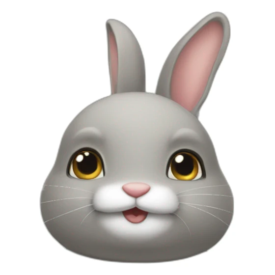 Turnpike bunny sticker