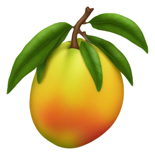 Realistic Mango mango mango  sticker