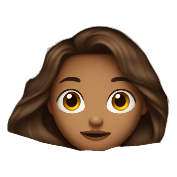 brunette cuddled with blanket sticker