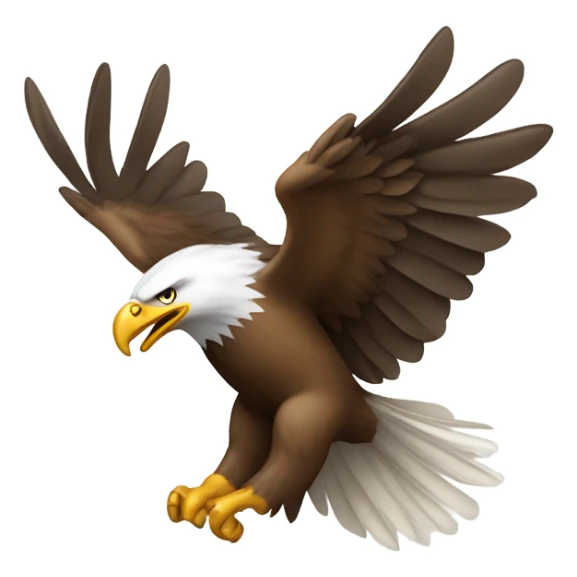 And Eagle going after an arrow head sticker