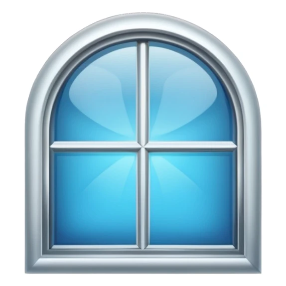 shiny window glass.. sticker