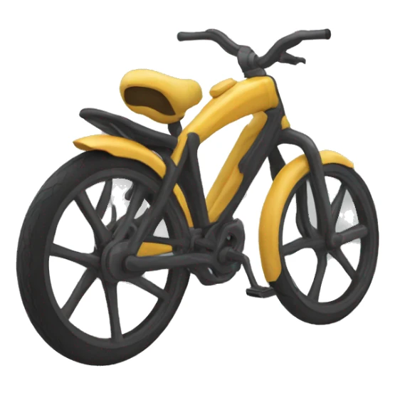Talon sur un vélo  sticker