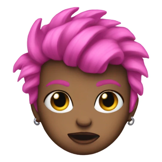 Baby punk Heart  sticker