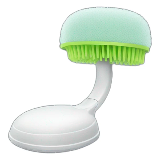electric dish scrubber sticker