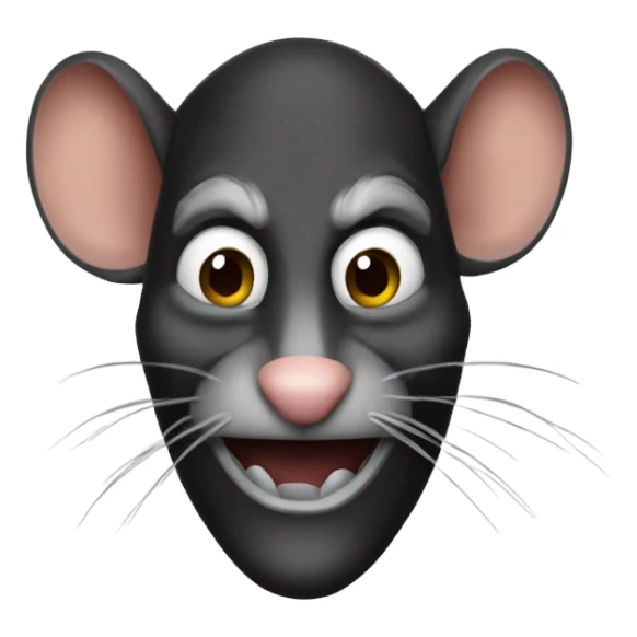 rat guy fawkes sticker