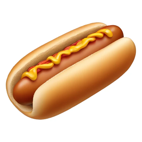 Hot dog dog sticker