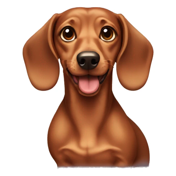 Dachshund braun sticker