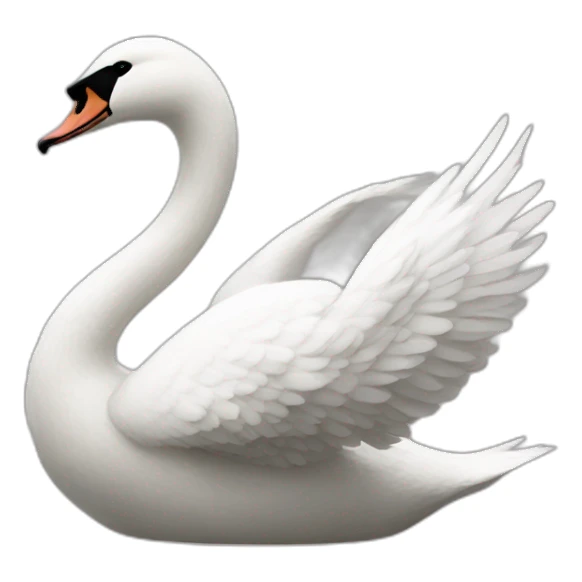 Swan et neo sticker