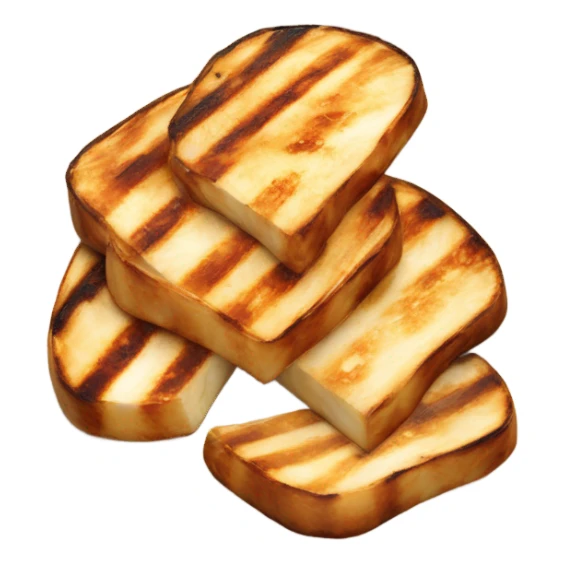 Halloumi sticker