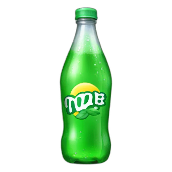 sprite bottle sticker
