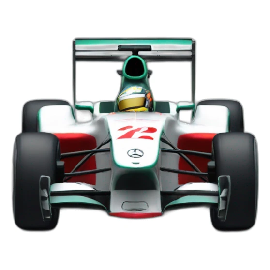 Formula 1 mercedes sticker